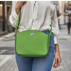 Anne Klein Green Shoulder Purse